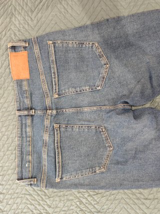 Vaquero Mango Hombre Azul