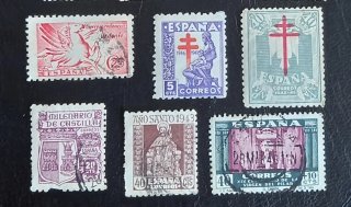 Lote 13 Sellos España Años 30 y 40