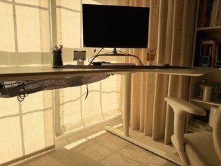 Escritorio esquinero elevable IKEA BEKANT 160x110