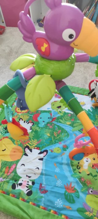 Alfombra Gimnasio Sensorial Fisher-Price.