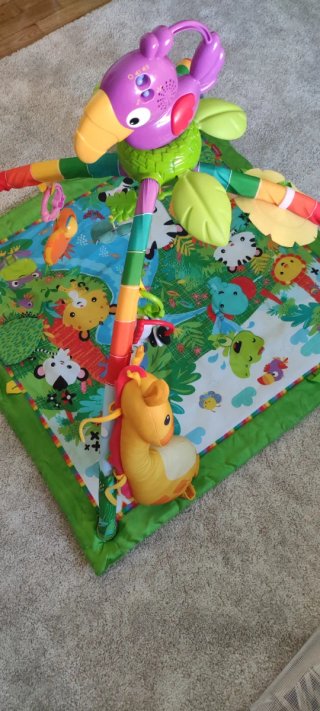 Alfombra Gimnasio Sensorial Fisher-Price.