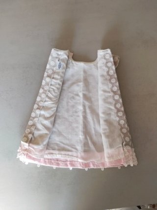 Vestido bebé Rochy 18m lunares rosa