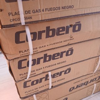 Placa de Gas Corberó 4 Fuegos + Wok Nueva