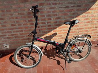 Bicicleta plegable con marchas 20