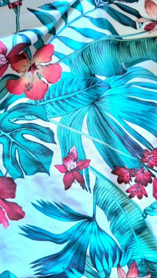 Bañador SHEIN flores tropicales talla S