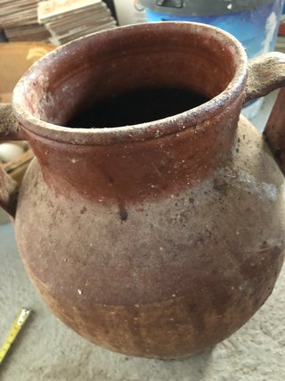 Cántaro de barro S. XIX