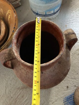 Cántaro de barro S. XIX