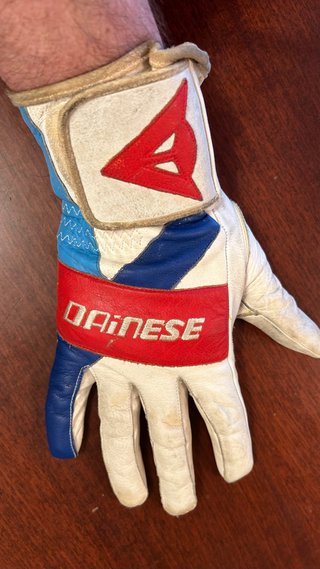 Guantes Dainese Piel Talla L Años 80
