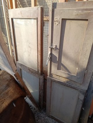 Hojas de ventana con cristal