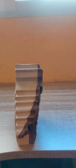 Belén rústico de madera