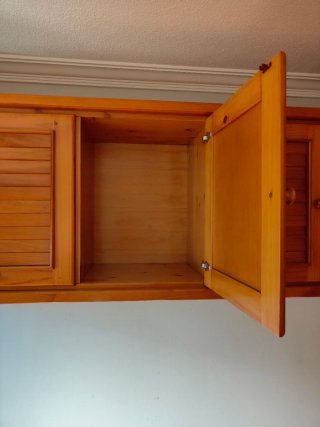 Armario puente madera 200x190