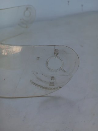 !OCASIÓN! Visera Casco Moto  AGV Transparente