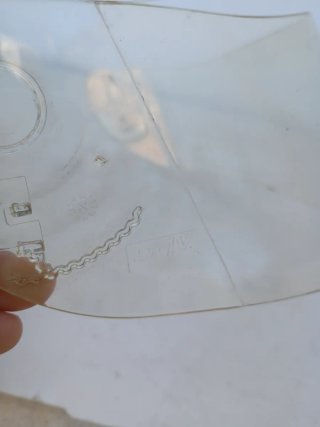 !OCASIÓN! Visera Casco Moto  AGV Transparente