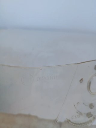 !OCASIÓN! Visera Casco Moto  AGV Transparente