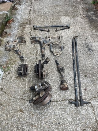 Despiece Eje Delantero Nissan Terrano 2