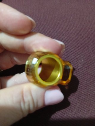 Anillo Swarovski Lucent Cocktail Dorado