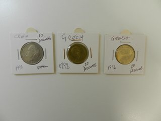 Lote monedas Grecia