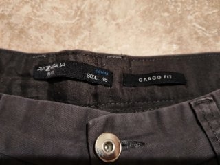 Pantaloncini cargo uomo grigi