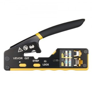 Crimping Tool, RJ45/RJ11/RJ12 Ethernet Crimper, Cr