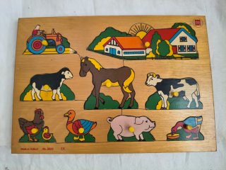 Puzzle holandés antiguo