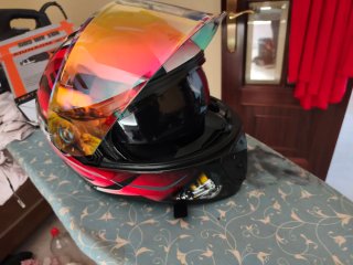 Casco de moto modular.(helmets.)Talla L