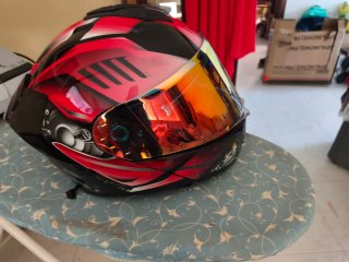 Casco de moto modular.(helmets.)Talla L