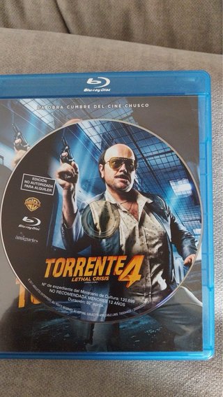 Blu-ray Torrente 4: Lethal Crisis