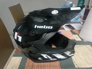 Casco Moto Cross Infantil Negro