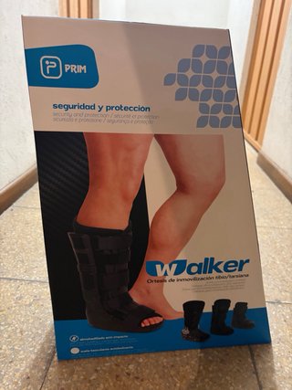 Bota Walker Ortesis Tibia PRIM Negra