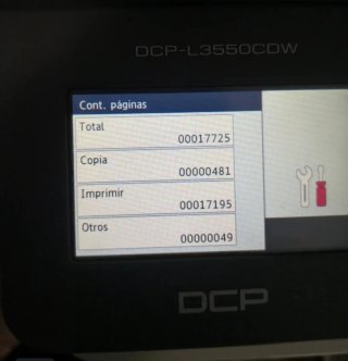 Fotocopiadora Brother DCP-L2550DW Color