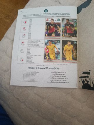 Álbum Panini Road to 2018 Rusia Vacío