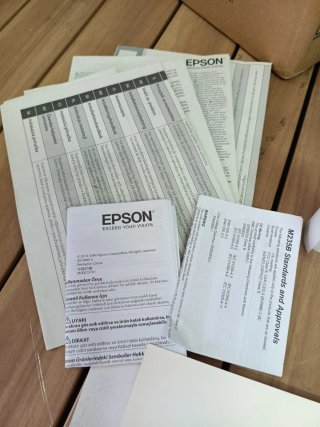 Impresora TPV Epson TM-m30 121 USB Ethernet Blanca