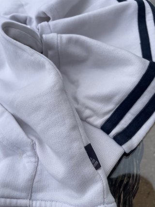 Adidas Felpa Zip-Up Oversize Vintage Y2K