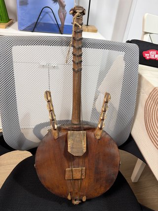 Kora africana hecha a mano Traída de Guinea