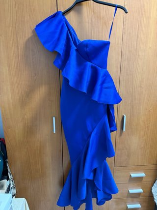 Vestido Fiesta Azul Talla S