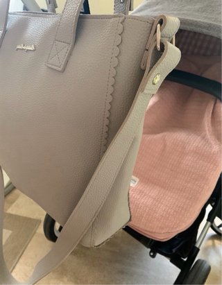 Bolsa panadera Pasito a Pasito gris