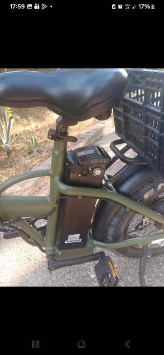 Bicicleta eléctrica plegable