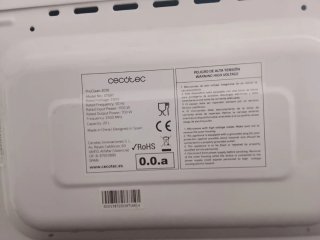 Calentador de alimentos Cecotec