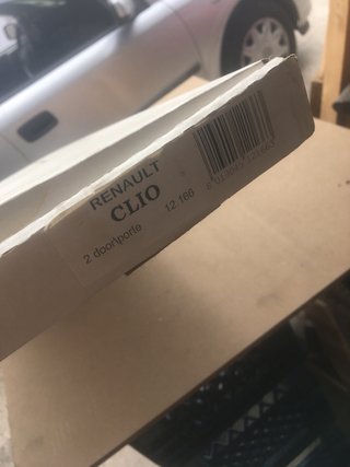 Deflettori Renault Clio 2 porte