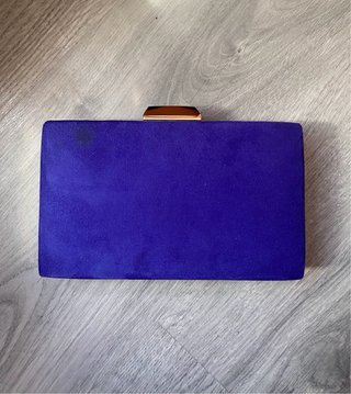 Bolso de mano morado
