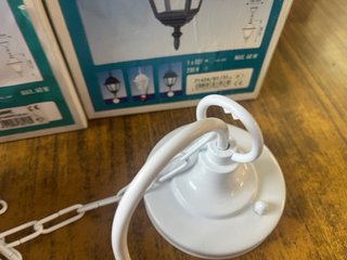 Farol colgante Massive blanco NUEVO