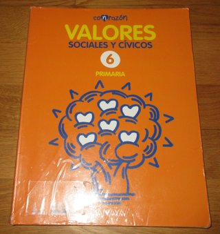 LIBRO VALORES 6º PRIMARIA