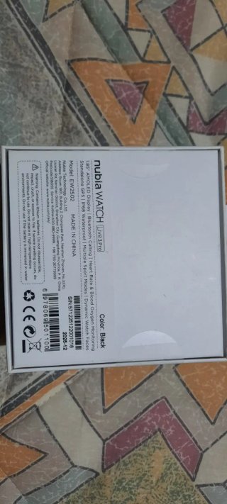 Reloj Nubia live 3pro