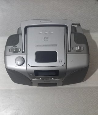 Radio CD/Cassette Bench Plata/Negro