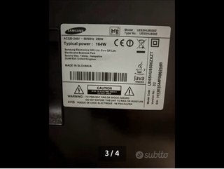 Televisore Curvo Nero samsung