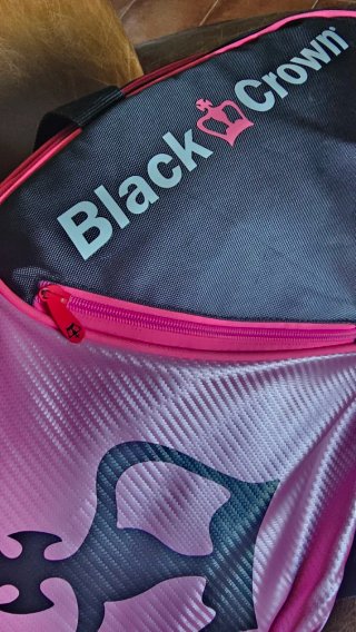 Paletero Mujer Black Crown Negro y Rosa
