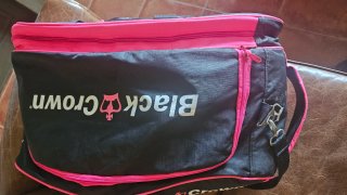 Paletero Mujer Black Crown Negro y Rosa