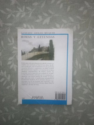 Rimas y Leyendas (Biblioteca Didactica Anaya) (...