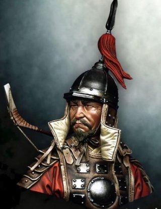 BUSTO MONGOL WARRIOR DE PEGASO MODELS