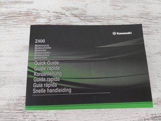 Guía Rápida Kawasaki Z400